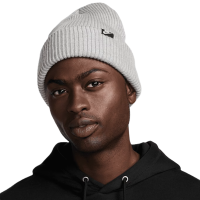 Nike Peak Mütze - grau/weiß