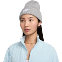 Nike Peak Mütze - grau/weiß