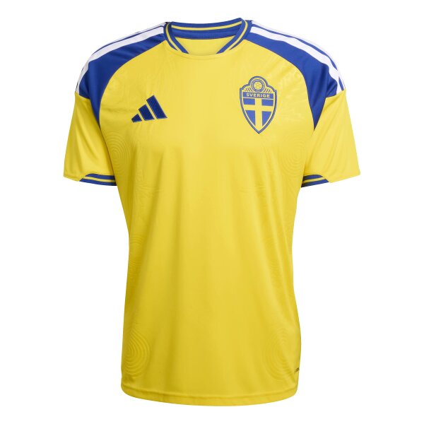 adidas Schweden Home Trikot Herren WM2026 - gelb/blau