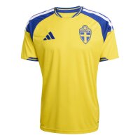 adidas Schweden Home Trikot Herren WM2026 - gelb/blau