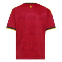 adidas Belgien Home Trikot Kinder WM2026 - rot/gold