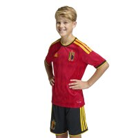 adidas Belgien Home Trikot Kinder WM2026 - rot/gold