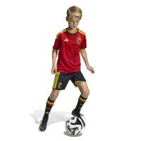 adidas Belgien Home Trikot Kinder WM2026 - rot/gold