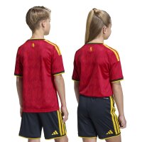 adidas Belgien Home Trikot Kinder WM2026 - rot/gold