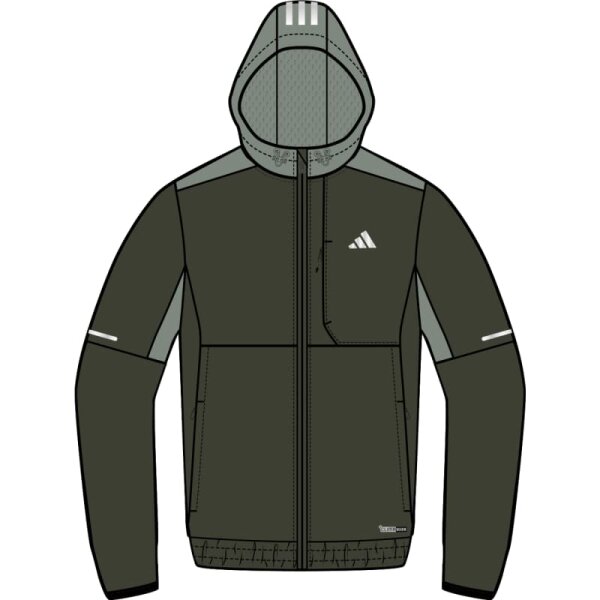 adidas Woven Trainingsjacke Herren - grün