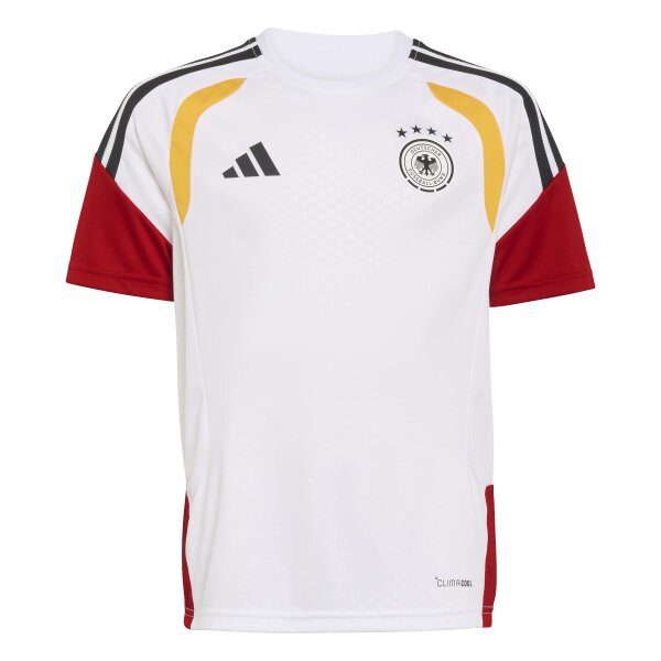 adidas DFB Trainingstrikot Kinder WM2026 - weiß/schwarz/rot/gold