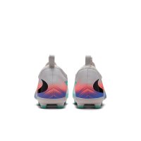 Nike Phantom 6 Low Academy FG/MG Kinder United - weiß/türkis/schwarz