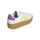 adidas VL Court Bold Sneaker Damen - weiß/grün/pink
