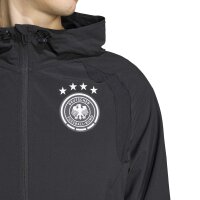 adidas DFB Travel Windbreaker Herren WM2026 - schwarz