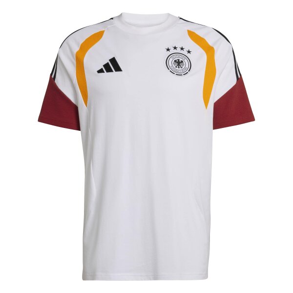adidas DFB T-Shirt Herren WM2026 - weiß/schwarz/rot/gold