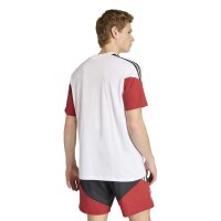 adidas DFB T-Shirt Herren WM2026 - weiß/schwarz/rot/gold
