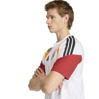 adidas DFB T-Shirt Herren WM2026 - weiß/schwarz/rot/gold