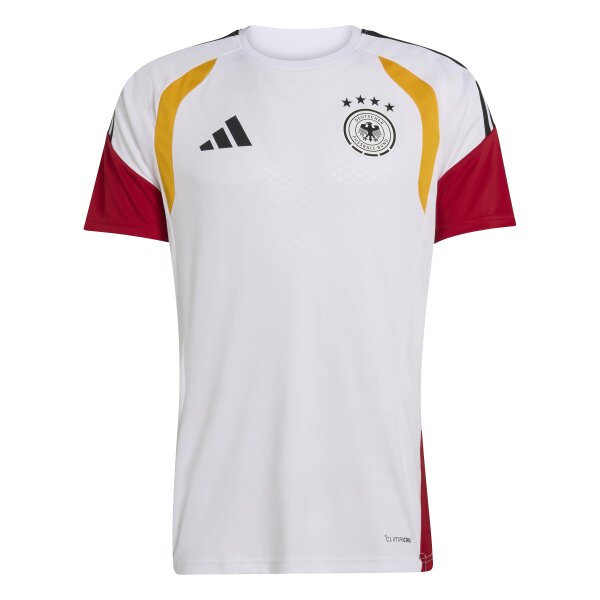 adidas DFB Trainingstrikot Herren WM2026 - weiß/schwarz/rot/gold