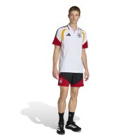 adidas DFB Poloshirt Herren WM2026 - weiß/schwarz/rot/gold