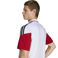 adidas DFB Poloshirt Herren WM2026 - weiß/schwarz/rot/gold