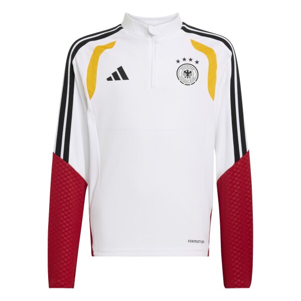 adidas DFB Trainingstop Kinder WM2026 - weiß/schwarz/rot/gold