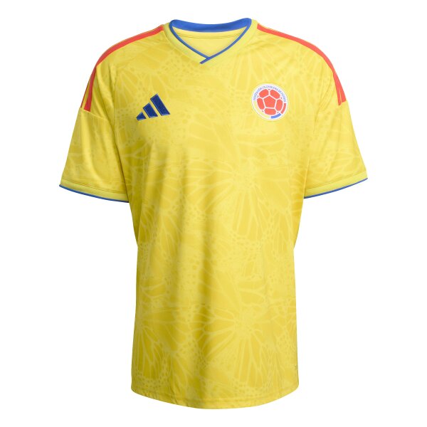 adidas Kolumbien Home Trikot Herren WM2026 - gelb/blau/orange