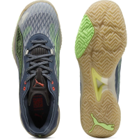 Puma Accelerate Nitro SQD 4 Handballschuh Herren - blau/grau/grün
