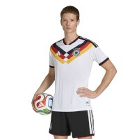 adidas DFB Home Authentic Trikot Herren WM2026 - weiß/schwarz/rot/gold