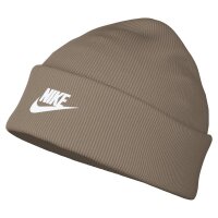 Nike Peak Mütze - beige/weiß