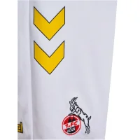 hummel 1. FC Köln Karneval Shorts 25/26 Herren - weiß/gelb/rot