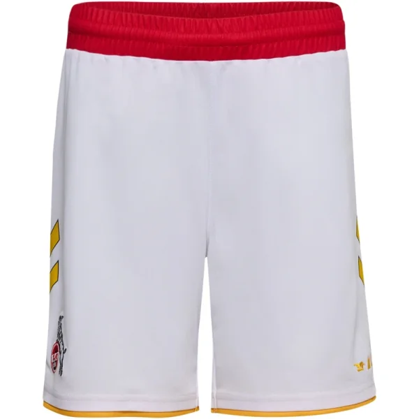 hummel 1. FC Köln Karneval Shorts 25/26 Kinder - weiß/gelb/rot