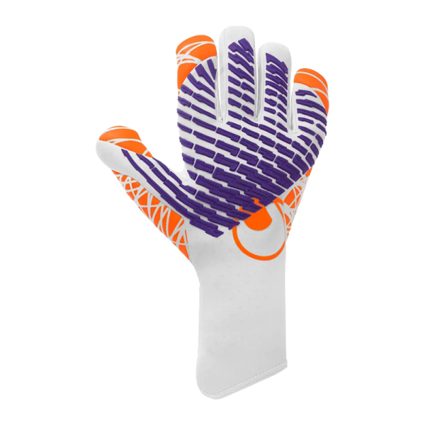 uhlsport FM Cybertec Maignan Ultagrip HN Torwarthandschuhe - weiß/lila/orange