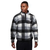 Nike Club Fleece Sweatshirt Herren - grau/weiß/schwarz