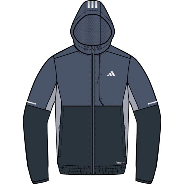 adidas Woven Trainingsjacke Herren - blau