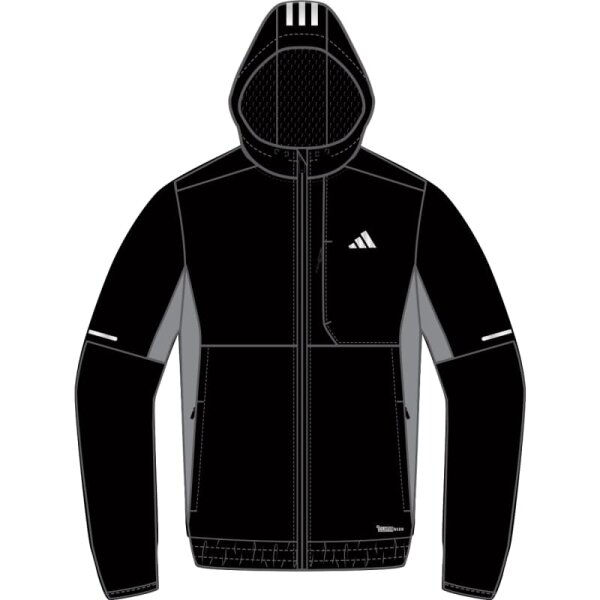 adidas Woven Trainingsjacke Herren - schwarz