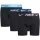 Nike Boxer Shorts Herren 3er Pack - schwarz/blai/bordeaux