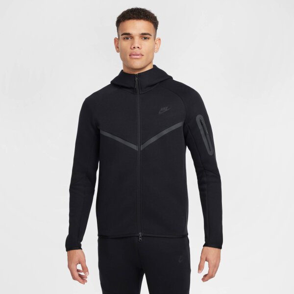 Nike Sportswear Tech Fleece Windrunner Herren - schwarz/grau