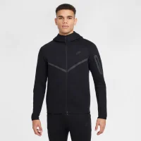 Nike Sportswear Tech Fleece Windrunner Herren - schwarz/grau