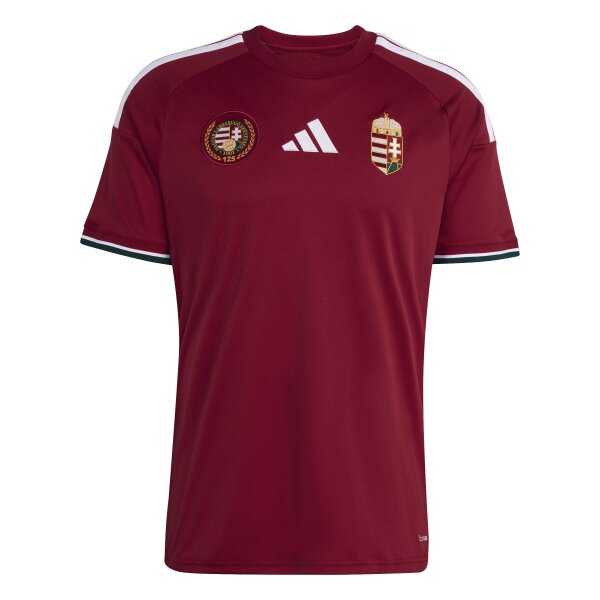 adidas Ungarn Home Trikot Herren WM2026 - weinrot
