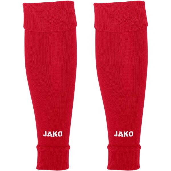 Jako Tube Fußball Sleeve-Stutzen - rot - Senior