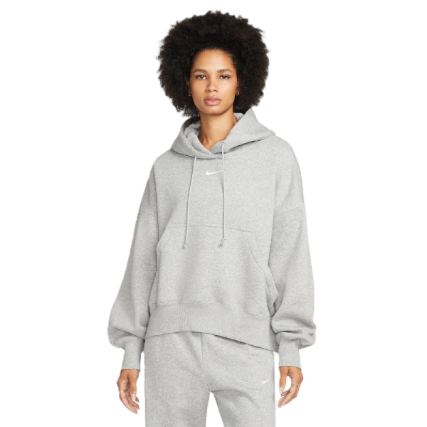Nike Sportswear Phoenix Fleece Hoodie Damen - grau