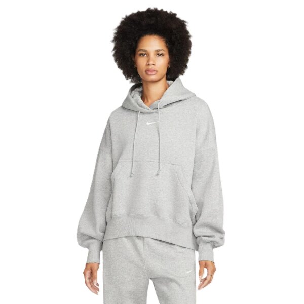 Nike Sportswear Phoenix Fleece Hoodie Damen - grau - XS