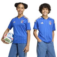 adidas Italien Home Trikot Kinder WM2026 - blau/gold