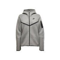 Nike Sportswear Tech Flecce Windrunner Damen - grau/schwarz
