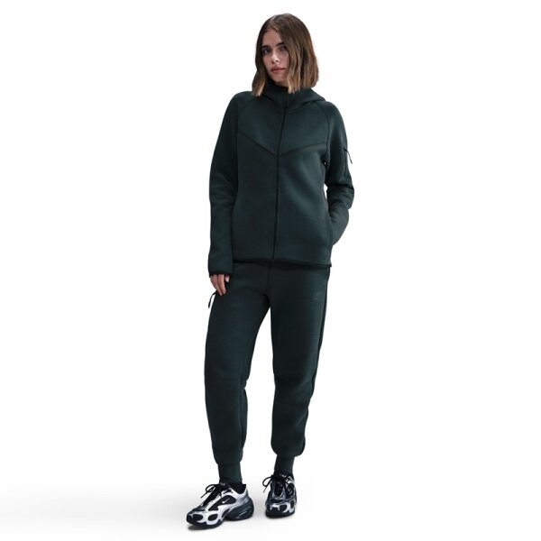 Nike Sportswear Tech Flecce Windrunner Damen - dunkelgrün