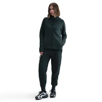 Nike Sportswear Tech Flecce Windrunner Damen - dunkelgrün