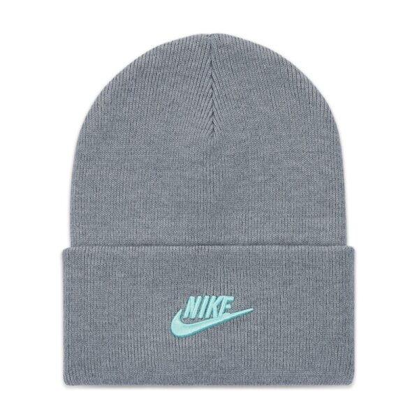 Nike Peak Mütze - grau/türkis