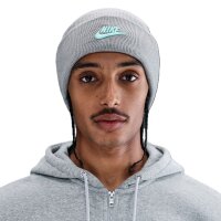 Nike Peak Mütze - grau/türkis