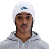 Nike Peak Mütze - weiß/blau