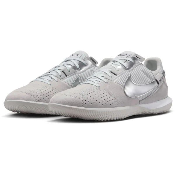 Nike Streetgato IC Fußballschuhe Herren - grau/silber