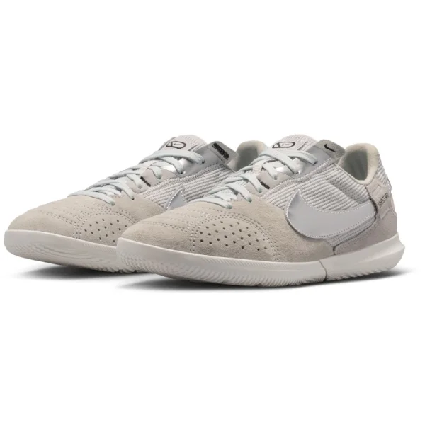 Nike Streetgato IC Fußballschuhe Kinder - grau/silber
