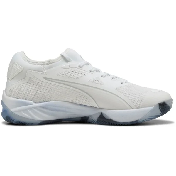 Puma Eliminate Nitro SQD 4 Hanballschuhe Herren - weiß/silber