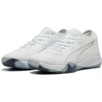 Puma Eliminate Nitro SQD 4 Hanballschuhe Herren - weiß/silber