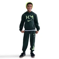 Nike Kylian Mbappe Club Fleece Hoodie Kinder - grün/hellgrün
