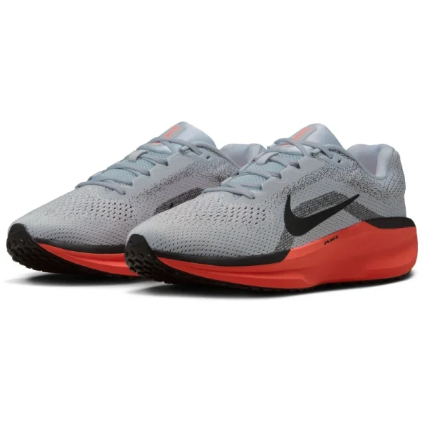 Nike Winflo 11 Laufschuhe Herren - grau/schwarz/rot